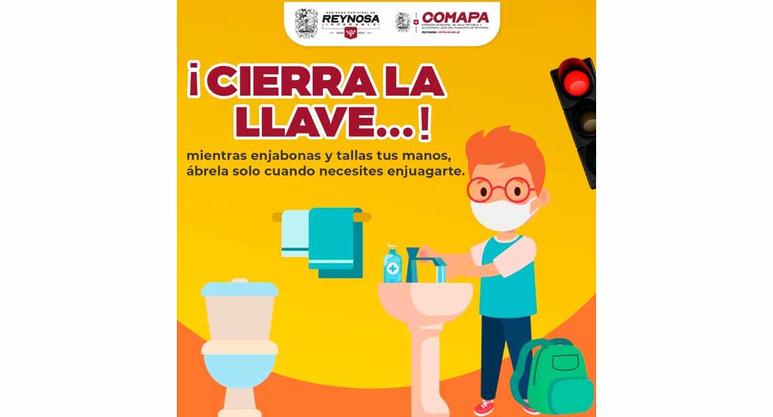 Promueve COMAPA a hacer uso responsable del agua