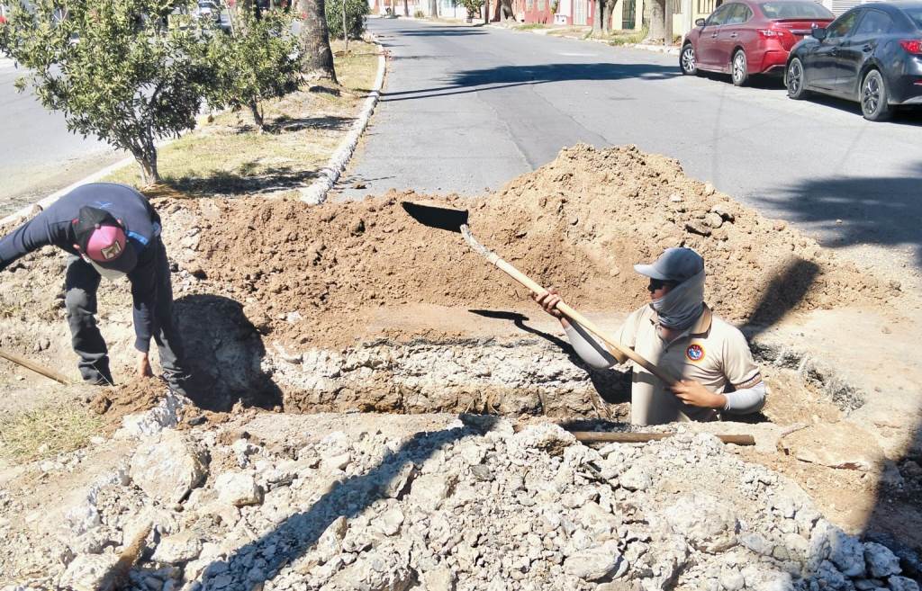 Reparó COMAPA descarga sanitaria en la colonia José de Escandón