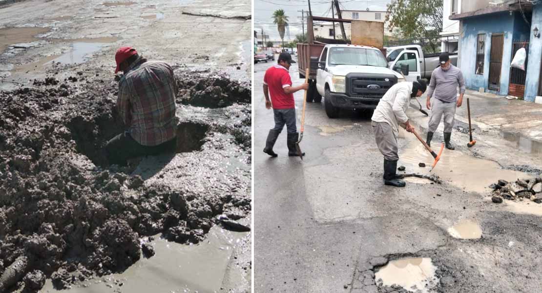 Atiende COMAPA Reynosa fugas de agua potable en distintos sectores de la ciudad