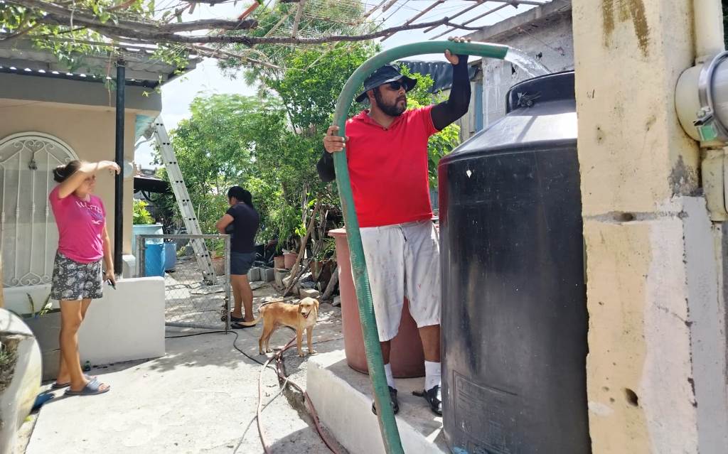 Lleva Gobierno de Reynosa agua potable a zona rural y colonias
