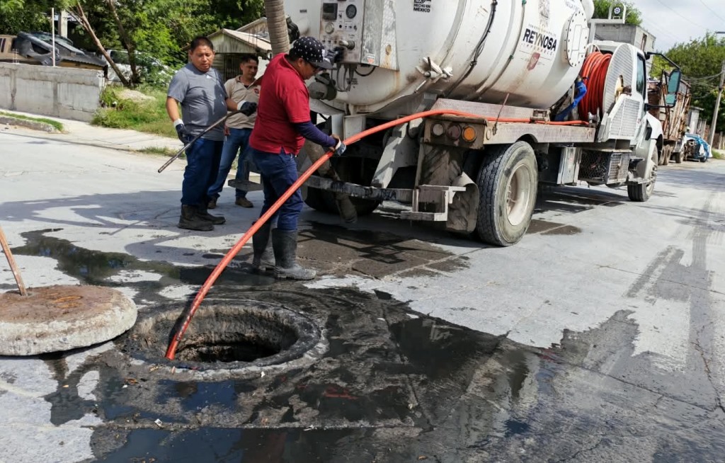 Realizó COMAPA sondeo de línea general en colonia Riberas de Rancho Grande